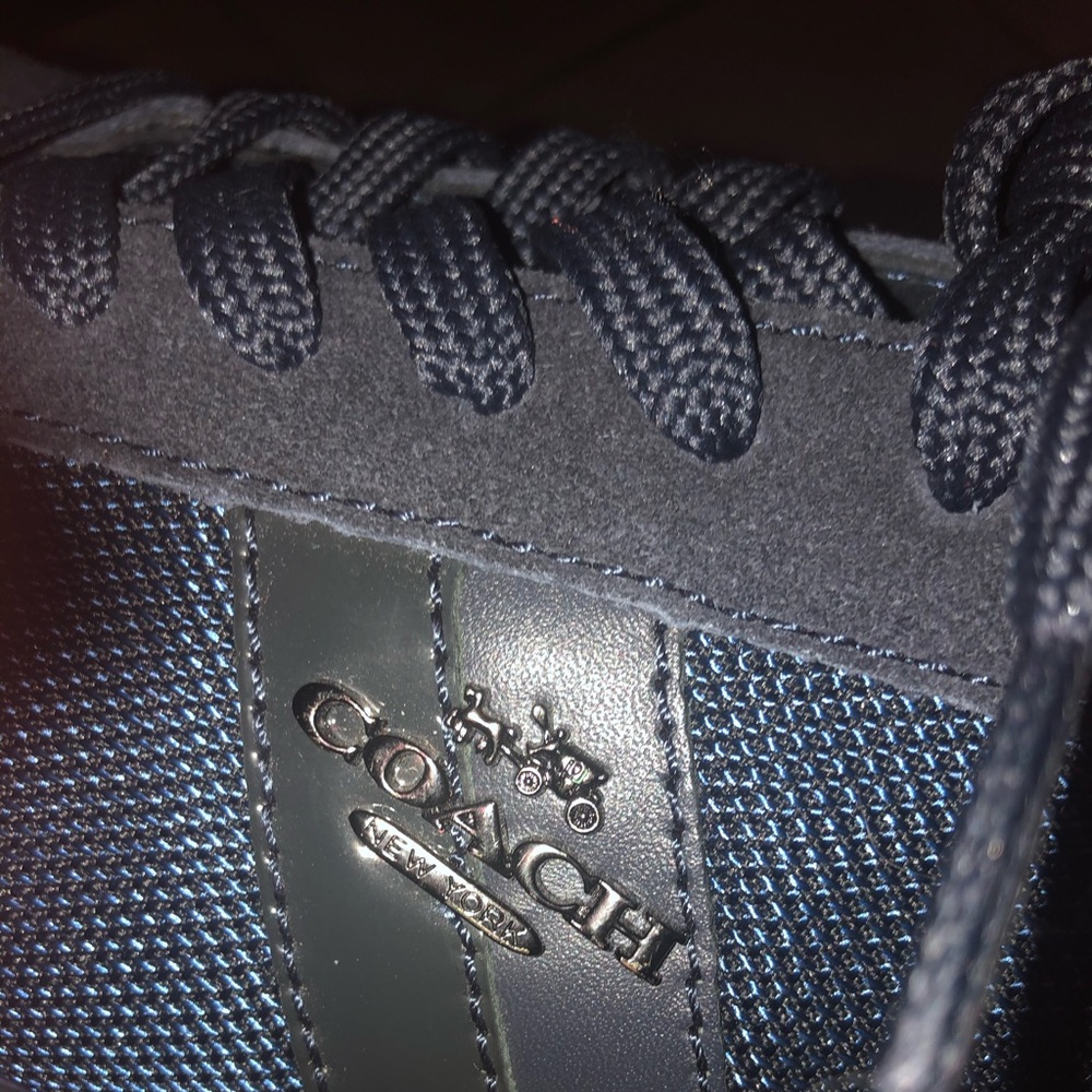 New coach ivy mesh suede.